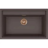 Kép 1/2 - ELLECI - Mosogatótálca Sintesi 130 Keratek K87 Cocoa bronz tartozékokkal LKS13087BRZ
