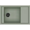 Kép 1/2 - ELLECI - Mosogatótálca Sintesi 305 Keratek K82 Sage fekete tartozékokkal LKS30582BKM