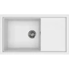 Kép 1/2 - ELLECI - Mosogatótálca Sintesi 410 K96 White inox tartozékokkal LKS41096