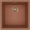 Kép 1/2 - ELLECI - Mosogatótálca Zen-F 102 Keratek K83 Cavern Clay bronz tartozékokkal LKZ10282F01BRZ