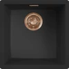Kép 1/2 - ELLECI - Mosogatótálca Zen-F 102 Keratek K86 Black bronz tartozékokkal LKZ10283F01BRZ