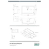 Kép 2/2 - ELLECI - Mosogatótálca Zen-F 130 K96 White LKZ13096F01