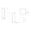 Kép 6/9 - Radaway Euphoria S1 80 oldalfal (383051-01)