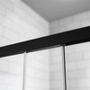 Kép 3/8 - Radaway Idea Black KDJ 150 J szögletes fekete zuhanykabin ajtó 387045-54-01R