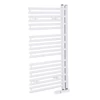Kép 1/6 - RADECO ATENA A4/T 50 design fürdőszobai csőradiátor - 620 W, fehér, 1060x500 mm
