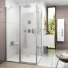 Kép 4/5 - Ravak Chrome CR 063.00 Chrome Termosztátos falba süllyesztett csaptelep váltóval - X070094