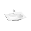Kép 1/3 - Ravak Classic II Mosdó 600 (fehér), furattal XJX01160003