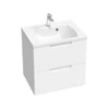 Kép 2/3 - Ravak Classic II Mosdó 600 (fehér), furattal XJX01160003