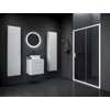 Kép 1/3 - Ravak Blix II NBLDP2 120 zuhanyajtó matt fehér+transparent 0PMG0E00Z1