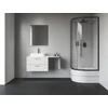 Kép 1/2 - Ravak Blix II NBLCP4 Sabina 80x80 zuhanykabin fekete+transparent 3BM40340Z1
