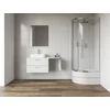 Kép 1/2 - Ravak Blix II NBLCP4 Sabina 90x90 zuhanykabin krómhatású+transparent 3BM70C40Z1