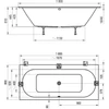 Kép 5/5 - Ravak City kád 180x80 C920000000