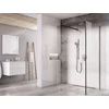 Kép 1/4 - Ravak Walk-In Corner Set 110x80, zuhanykabin fekete+transparent GW1CD430SZ1