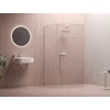 Kép 1/5 - Ravak Walk-In Corner Set 110x80, zuhanykabin matt fehér+transparent GW1CD4E0SZ1