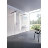 Kép 2/5 - Ravak Walk-In Free Set 140, zuhanykabin fekete+transparent GW9FM030SZ1