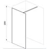 Kép 5/5 - Ravak Walk-In Wall 100 (fényes alu + Transparent) GW9WA0C00Z1