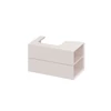 Kép 1/7 - Ravak SD Lite 80 J fürdőszobai szekrény mosdó alá Alabaster Pink X000001890