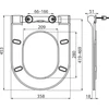 Kép 6/6 - Ravak Uni Chrome Slim wc ülőke X01550