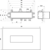 Kép 3/3 - Ravak R-box 07D.50 R-box Horizontal alaptest a falba süllyesztett csaptelepekhez X070233