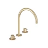Kép 1/4 - Ravak Espirit álló mosdócsaptelep, 3 furatos 270 mm leeresztő nélkül ES 018.60GLB, Gold Brushed X070599