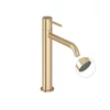 Kép 3/6 - Ravak Espirit álló mosdócsaptelep 250 mm leeresztő nélkül ES 014.60GLB, Gold Brushed X070616