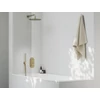 Kép 2/4 - Ravak Fali csatlakozó zuhanyfejhez 702.60GLB, Gold Brushed X07P1242