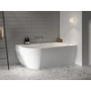 Kép 2/7 - Ravak Freedom Corner Akrilkád jobb 1700x800 fehér, KRÓM túlfolyóval XC00100040