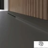 Kép 2/3 - Riho Isola 80x80 szürke zuhanytálca D007002090