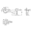 Kép 3/3 - Roca Hall szifontakaróra vagy pultra ültethető aszimmetrikus mosdó 65×42 cm - A327620000