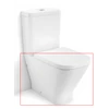 Kép 1/6 - Roca The Gap kompakt monoblokkos Rimless hátfalhoz illeszkedő WC-csésze, alsó/hátsó kifolyású, szerelőkészlettel A34273700H