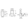 Kép 2/6 - Roca The Gap kompakt monoblokkos Rimless hátfalhoz illeszkedő WC-csésze, alsó/hátsó kifolyású, szerelőkészlettel A34273700H