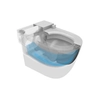 Kép 1/2 - Roca In-tank Meridian álló WC-csésze integrált tartállyal, ülőkével - A893303000