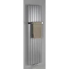 Kép 3/4 - Sapho COLONNA törölközőtartó radiátorra, 298x74mm, csiszolt inox (IRPA12)