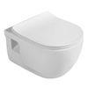 Kép 2/7 - Sapho BRILLA RIMLESS fali WC beépített bidézuhannyal, 36,5x53cm (100612)