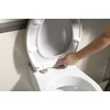 Kép 5/7 - Sapho ADINA WC-ülőke, Soft Close, INOX PÁNTOK, Easy Take, duroplast/fehér (1703-322)