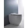 Kép 3/4 - Sapho KERASAN FLO WC-ülőke SLIM soft close, fehér, termoplast (319101)