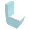 Kép 2/4 - Sapho KERASAN EGO WC-ülőke, fehér/króm pánt (328901)
