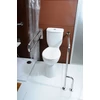 Kép 3/6 - Sapho DISABLE WC mozgássérülteknek tartállyal, 49,5cm (BD301.410.00)