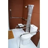 Kép 4/6 - Sapho DISABLE WC mozgássérülteknek tartállyal, 49,5cm (BD301.410.00)