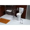 Kép 5/6 - Sapho DISABLE WC mozgássérülteknek tartállyal, 49,5cm (BD301.410.00)