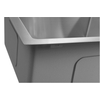 Kép 4/7 - Sapho KIVA beépíthető mosogatótálca, 79x48x20 cm, inox (EP829L)