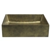 Kép 3/7 - Sapho FORMIGO beton mosdó, 47,5x13x36,5cm, arany (FG111)