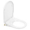 Kép 1/6 - Sapho CLEAN STAR WC-ülőke bidé funkcióval, Soft close, hidegvizes (LB402)