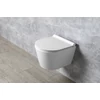 Kép 3/5 - Sapho GSI NORM SLIM soft close WC-ülőke, duroplast, fehér (MS76SN11)