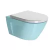 Kép 1/4 - Sapho GSI NORM soft close WC-ülőke, duroplast, fehér/króm (MS86CN11)