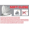 Kép 3/4 - Sapho GSI NORM soft close WC-ülőke, duroplast, fehér/króm (MS86CN11)