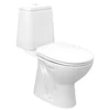 Kép 3/4 - Sapho AQUALINE RIGA WC-ülőke, duroplaszt, ABS zsanérok (RG901)