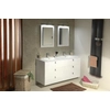 Kép 2/5 - SAPHO MITRA mosdótartó szekrény mosdóval, 6 fiókos, 150x70x46 cm , fehér (2XMT0811601-150)