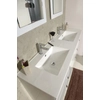Kép 3/5 - SAPHO MITRA mosdótartó szekrény mosdóval, 6 fiókos, 150x70x46 cm , fehér (2XMT0811601-150)
