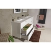 Kép 5/5 - SAPHO MITRA mosdótartó szekrény mosdóval, 6 fiókos, 150x70x46 cm , fehér (2XMT0811601-150)
